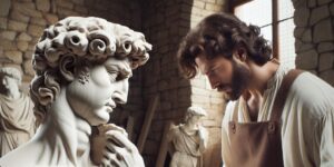 Socha Davida - Michelangelo